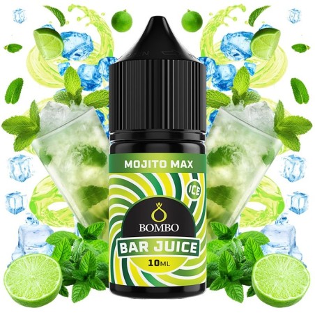 AROMA MOJITO MAX ICE 10ML LONGFILL BOMBO BAR JUICE