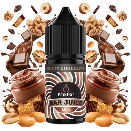 AROMA NUTTY CHOCOLATE 10ML LONGFILL BOMBO BAR JUICE