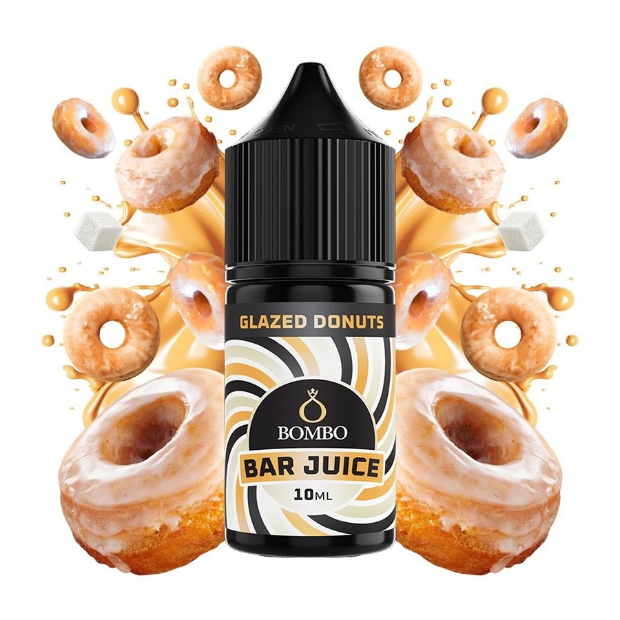 AROMA GLAZED DONUTS 10ML LONGFILL BOMBO BAR JUICE