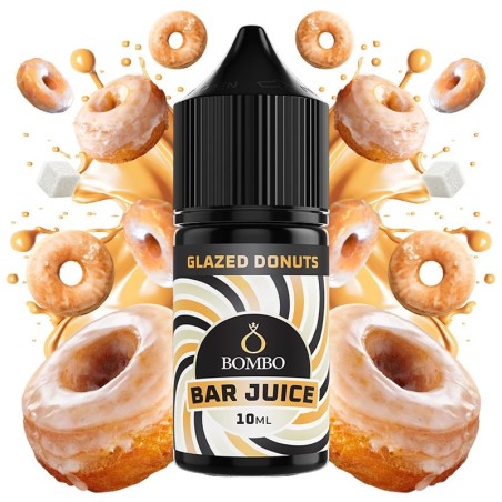 AROMA GLAZED DONUTS 10ML LONGFILL BOMBO BAR JUICE
