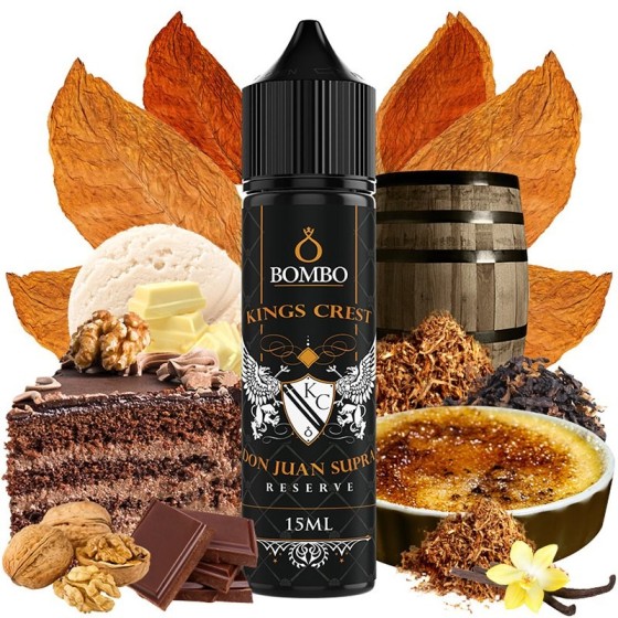 AROMA DON JUAN SUPRA RESERVE 15/60ML LONGFILL BOMBO & KINGS CREST