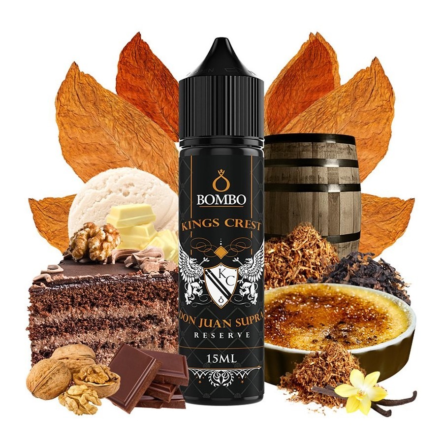 AROMA DON JUAN SUPRA RESERVE 15/60ML LONGFILL BOMBO & KINGS CREST