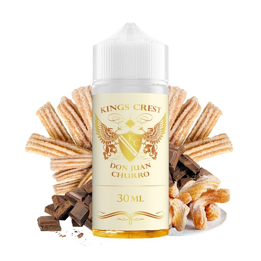 AROMA DON JUAN CHURRO 30/120ML LONGFILL BOMBO & KINGS CREST