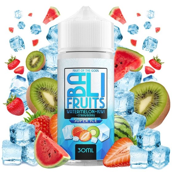 AROMA WATERMELON KIWI STRAWBERRY SUPER ICE 30/120ML LONGFILL BOMBO & KINGS CREST
