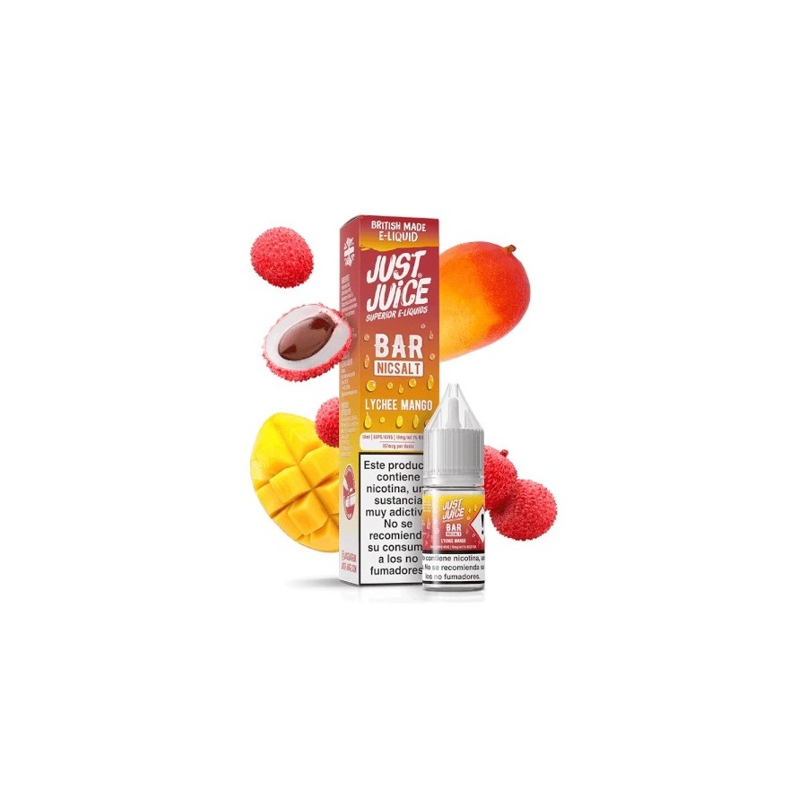 LYCHEE MANGO BAR SALTS 10MG JUST JUICE