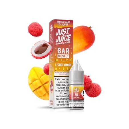 LYCHEE MANGO BAR SALTS 20MG JUST JUICE