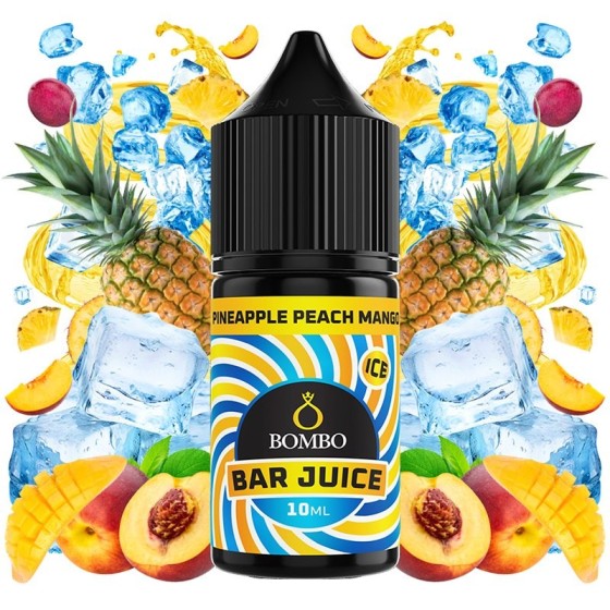 AROMA PINEAPPLE PEACH MANGO ICE 10ML LONGFILL BOMBO BAR JUICE