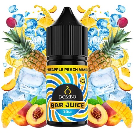 AROMA PINEAPPLE PEACH MANGO ICE 10ML LONGFILL BOMBO BAR JUICE