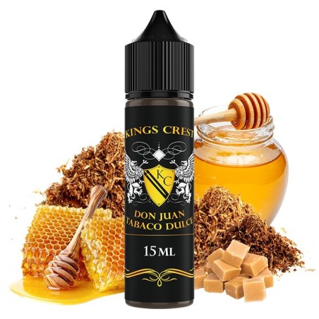 AROMA DON JUAN TABACO DULCE 15/60ML LONGFILL BOMBO & KINGS CREST