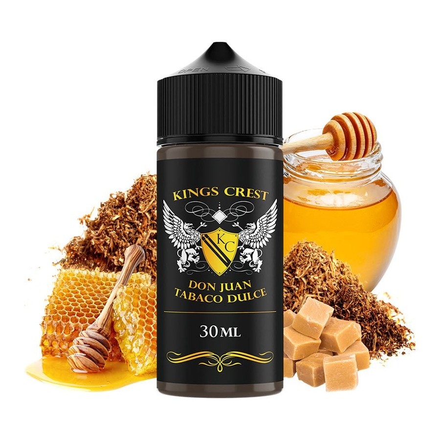 AROMA DON JUAN TABACO DULCE 30/120ML LONGFILL BOMBO & KINGS CREST