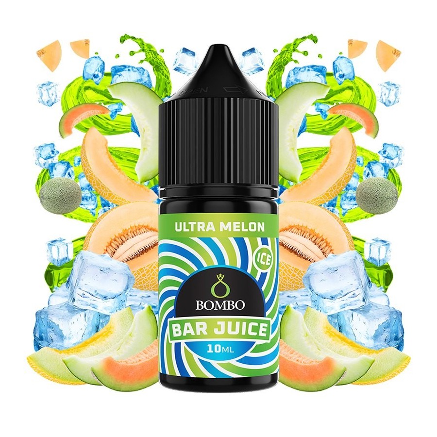 AROMA ULTRA MELON ICE 10ML LONGFILL BOMBO BAR JUICE