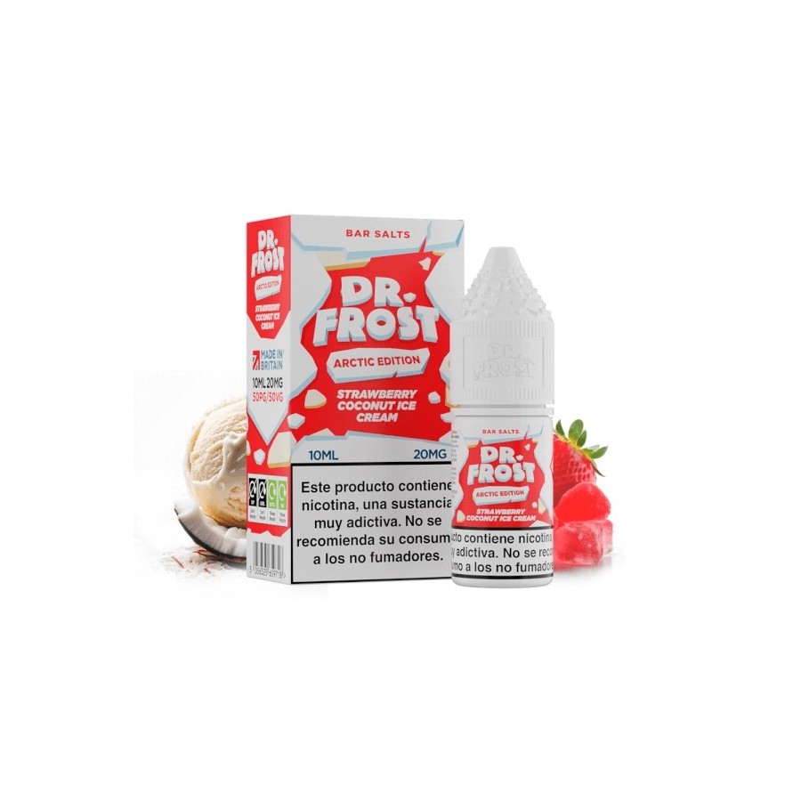 DR FROST STRAWBERRY COCONUT ICE CREAM NIC SALT 20MG