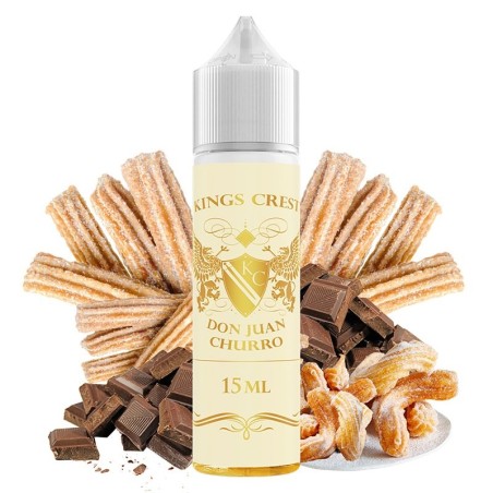 AROMA DON JUAN CHURRO 15/60ML LONGFILL BOMBO & KINGS CREST