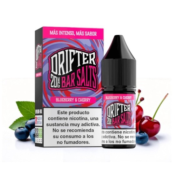 BLUEBERRY CHERRY NIC SALT 10ML 20MG DRIFTER