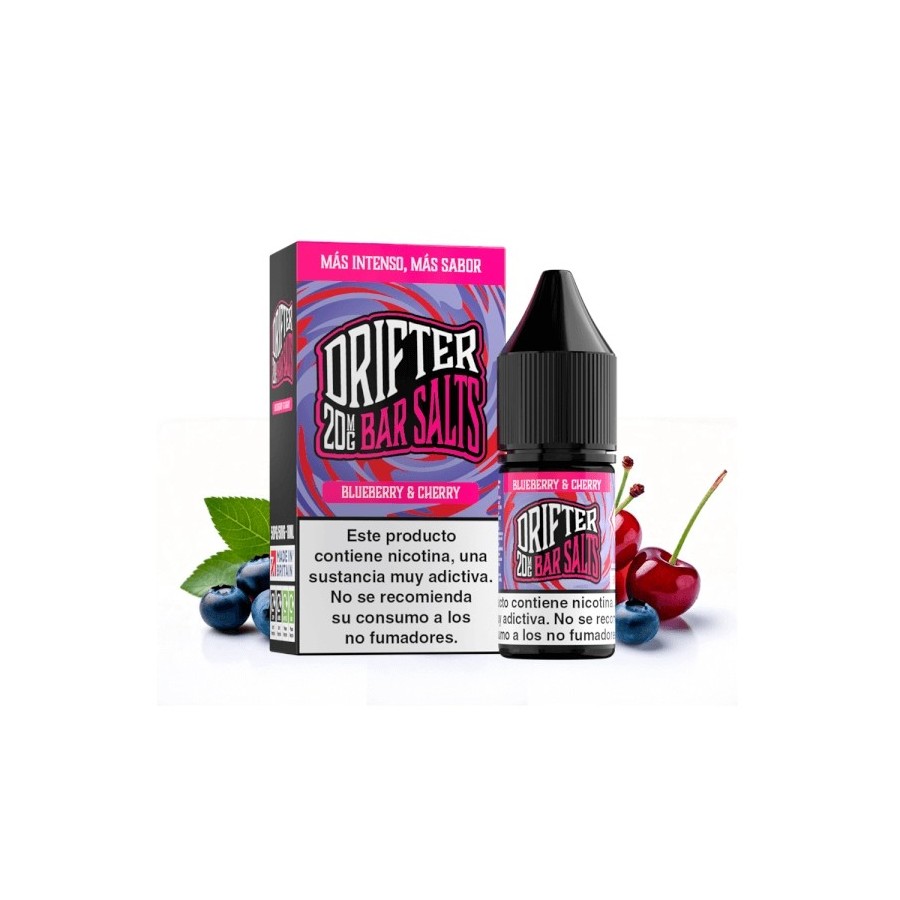 BLUEBERRY CHERRY NIC SALT 10ML 20MG DRIFTER