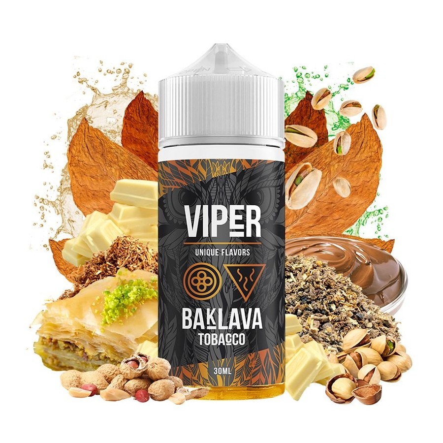 AROMA BAKLAVA TOBACCO 30/120ML LONGFILL BY VIPER