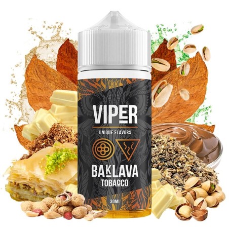 AROMA BAKLAVA TOBACCO 30/120ML LONGFILL BY VIPER