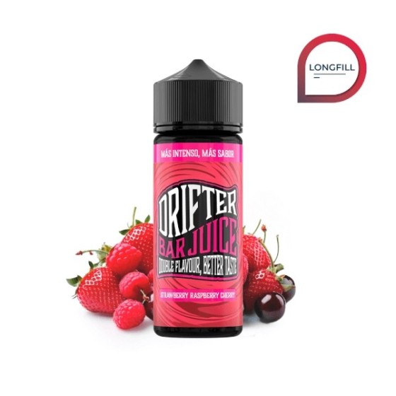 STRAWBERRY RASPBERRY CHERRY 24ML AROMA LONGFILL DRIFTER BAR