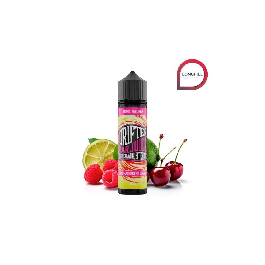 LIME RASPBERRY CHERRY 16ML AROMA LONGFILL DRIFTER BAR