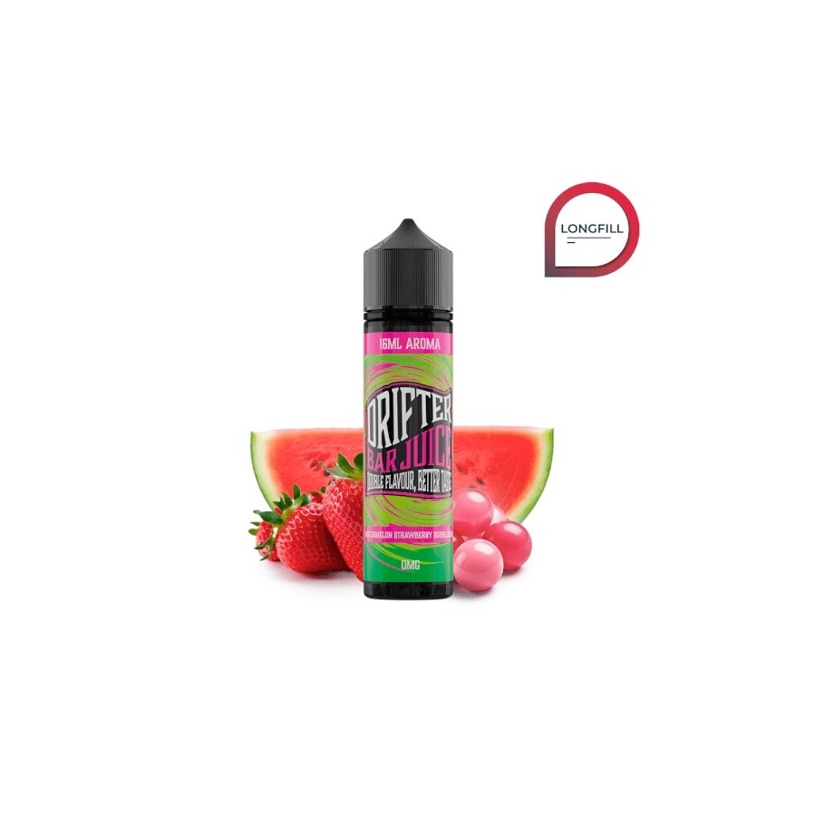 WATERMELON STRAWBERRY BUBBLEGUM 16ML AROMA LONGFILL DRIFTER BAR