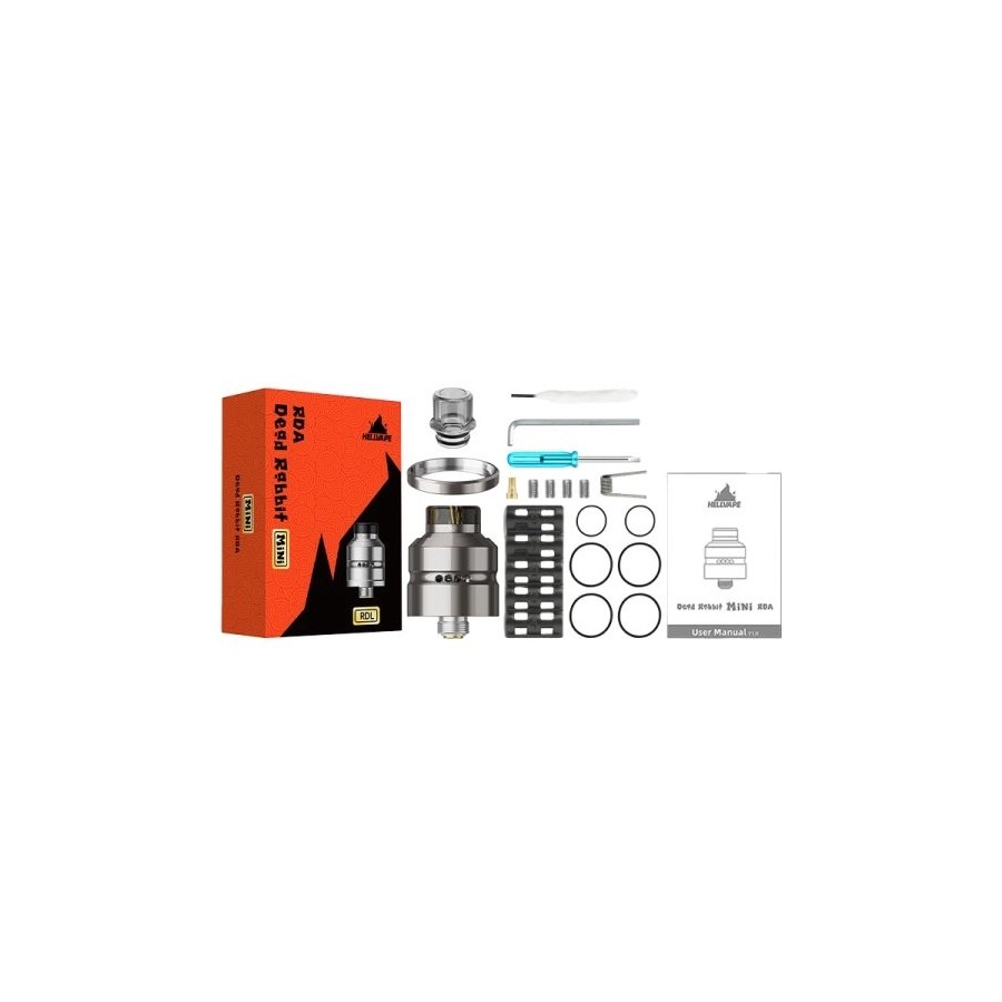 DEAD RABBIT MINI RDA GUNMETAL HELLVAPE