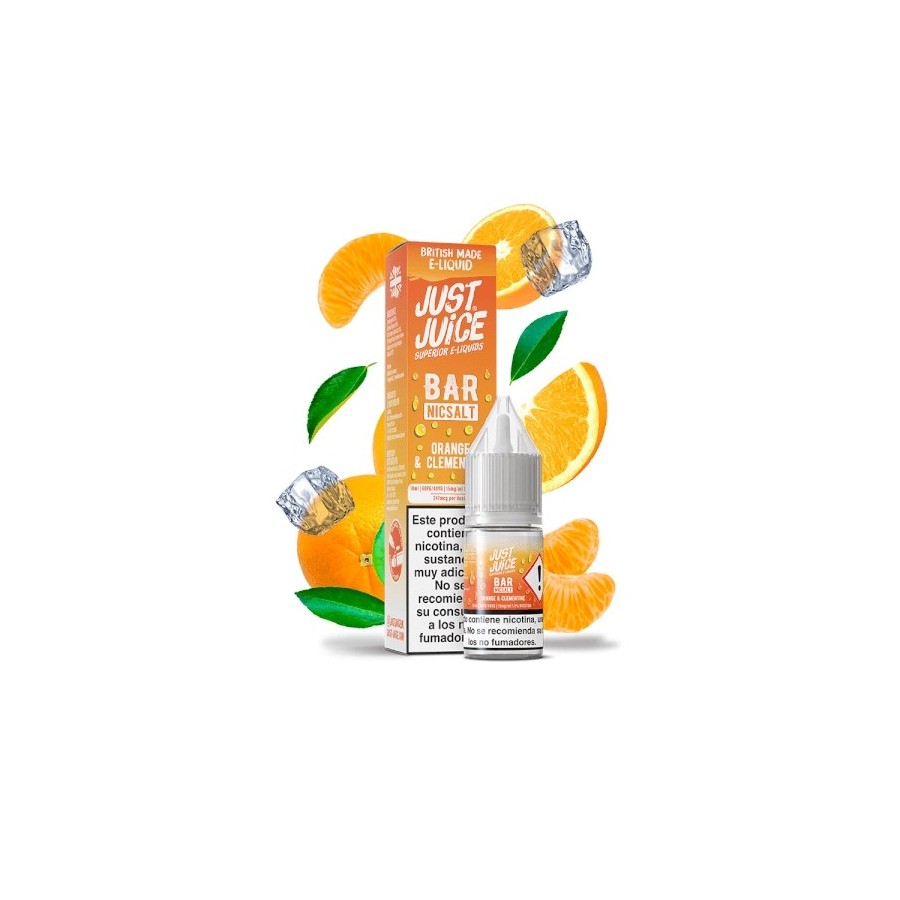 ORANGE CLEMENTINE BAR SALTS 20MG JUST JUICE