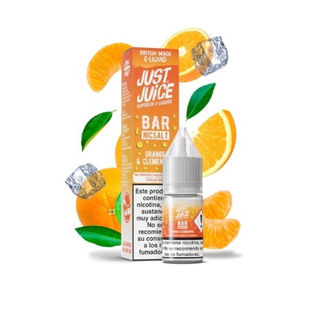 ORANGE CLEMENTINE BAR SALTS 20MG JUST JUICE