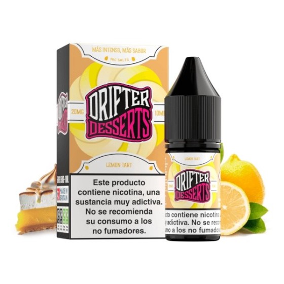 LEMON TART NIC SALT 10ML 10MG DRIFTER BAR