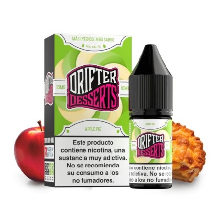 APPLE PIE NIC SALT 10ML 10MG DRIFTER BAR