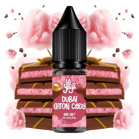 DUBAI COTTON CANDY 10ML 10MG LA YAYA SALT