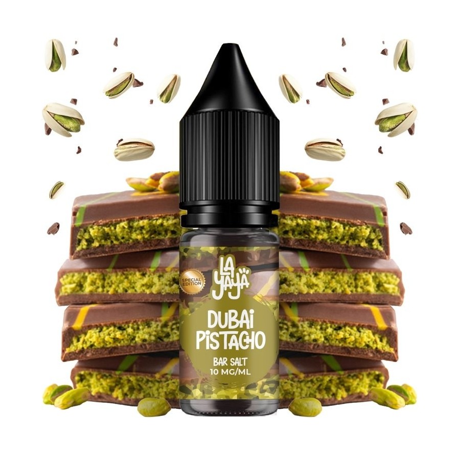 DUBAI PISTACHO 10ML 10MG LA YAYA SALT