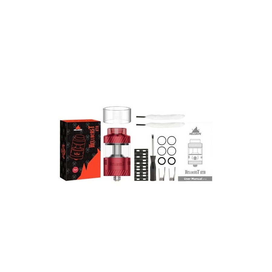 HELLBEAST RTA 25MM GUNMETAL HELLVAPE