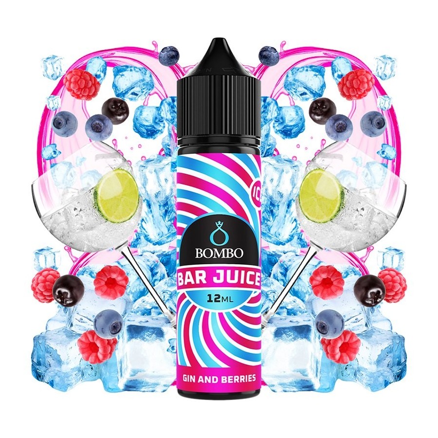 GIN AND BERRIES 12ML AROMA LONGFILL BAR JUICE BOMBO