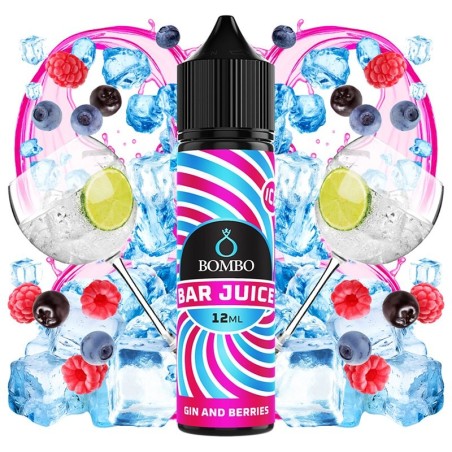 GIN AND BERRIES 12ML AROMA LONGFILL BAR JUICE BOMBO