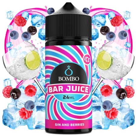 GIN AND BERRIES 24ML AROMA LONGFILL BAR JUICE BOMBO