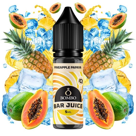 AROMA PINEAPPLE PAPAYA ICE 5ML LONGFILL BOMBO BAR JUICE