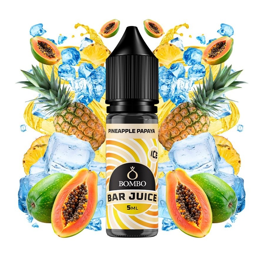 AROMA PINEAPPLE PAPAYA ICE 5ML LONGFILL BOMBO BAR JUICE