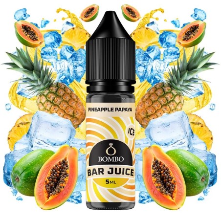AROMA PINEAPPLE PAPAYA ICE 5ML LONGFILL BOMBO BAR JUICE