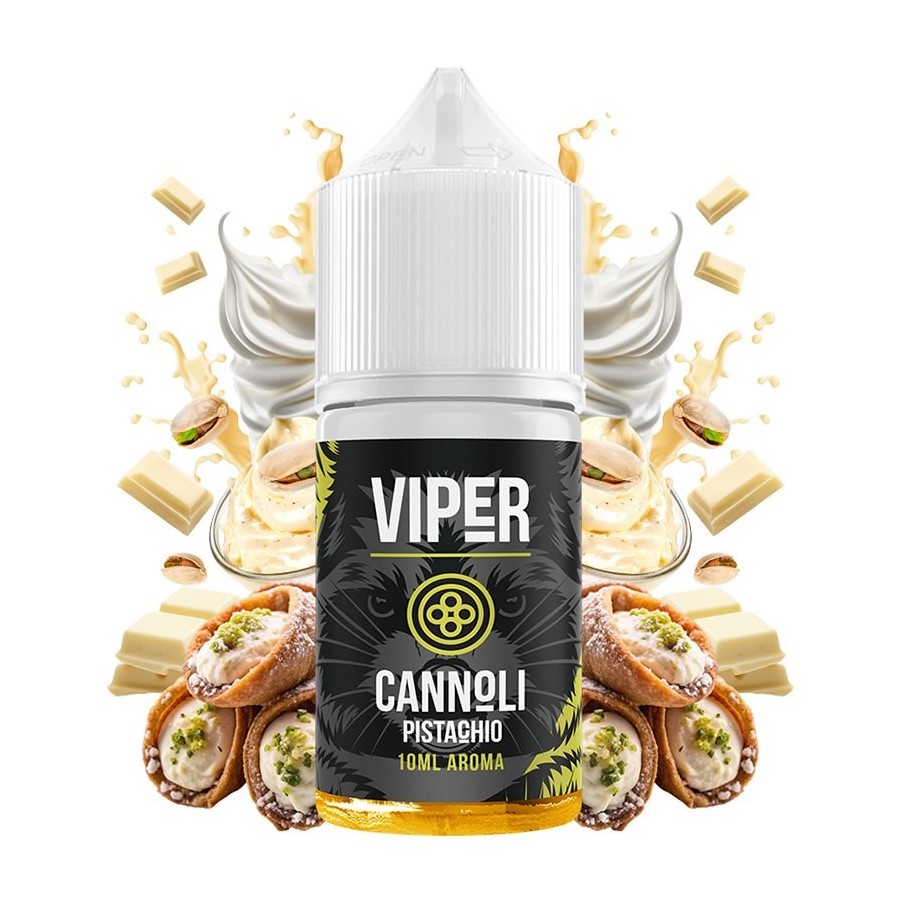 AROMA CANNOLI PISTACHIO 10ML LONGFILL VIPER ELIQUIDS