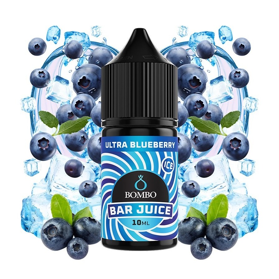 AROMA ULTRA BLUEBERRY ICE 10ML LONGFILL BOMBO BAR JUICE