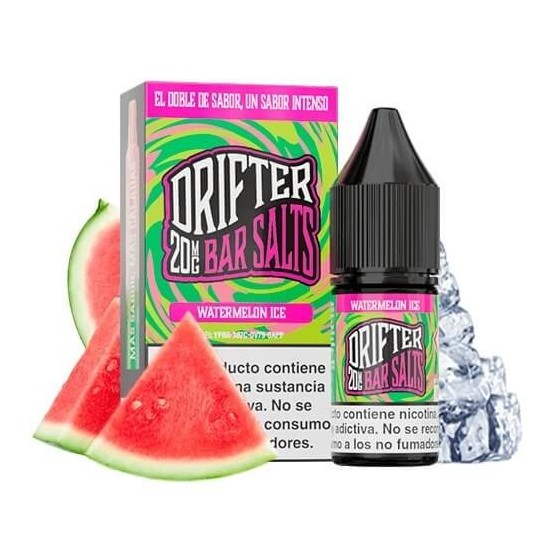 WATERMELON ICE NIC SALT 10ML 5MG DRIFTER BAR