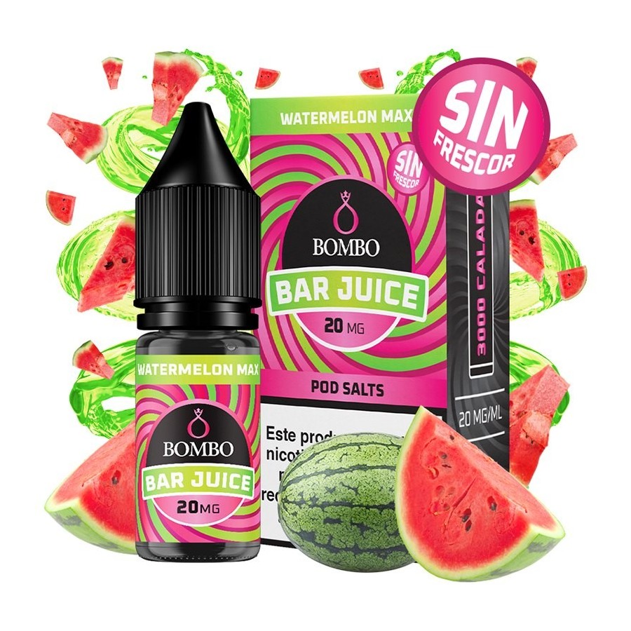 WATERMELON MAX SIN FRIO NICSALT 10ML 20MG BAR JUICE