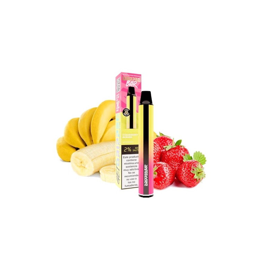 DESECHABLE STRAWBERRY BANANA DRIPPED BAR 20MG