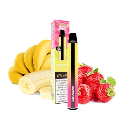 DESECHABLE STRAWBERRY BANANA DRIPPED BAR 20MG
