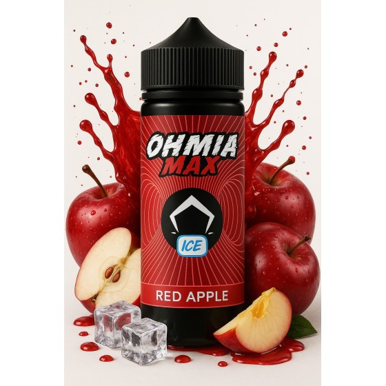 MANZANA ROJA LONGFILL 120ML OHMIA