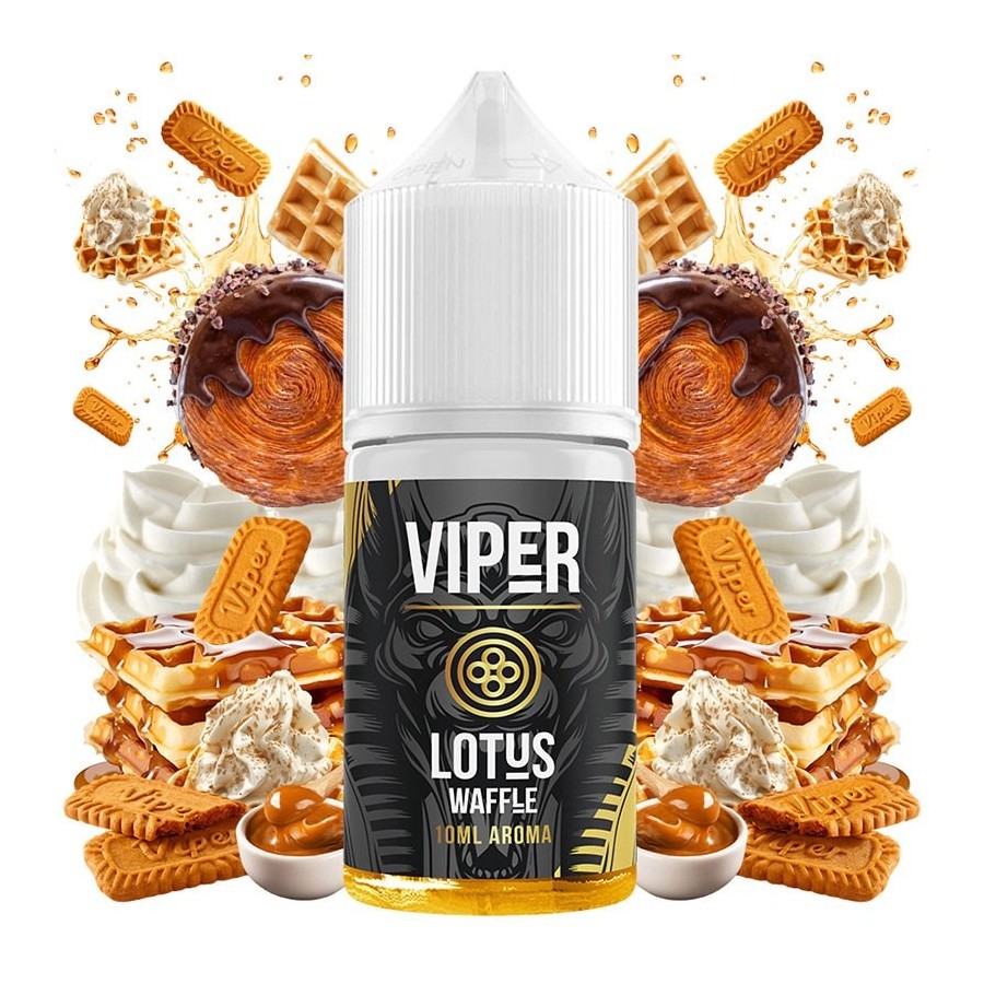 AROMA LOTUS WAFFLE 10/30ML LONGFILL VIPER ELIQUIDS
