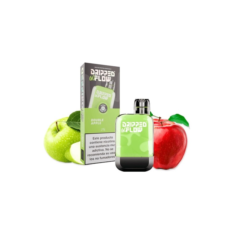 DESECHABLE DRIPPED GOFLOW DOUBLE APPLE 20MG