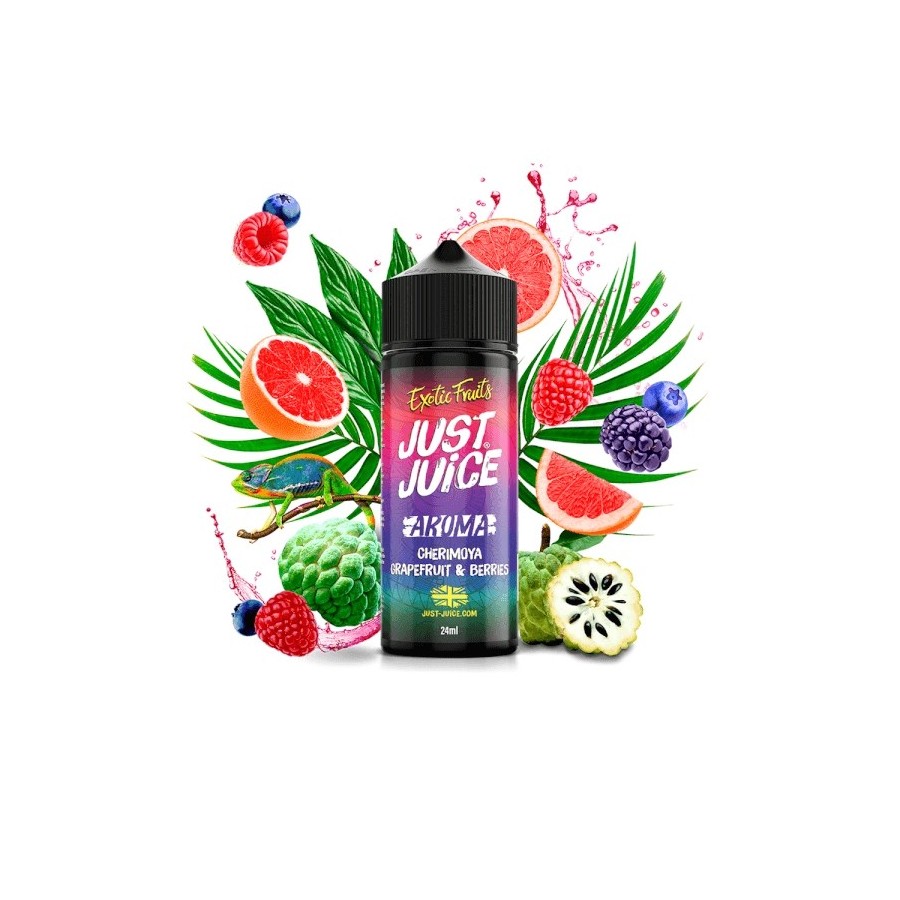 AROMA CHERIMOYA GRAPEFRUIT BERRIES 24ML/120ML LONGFILL JUST JUICE