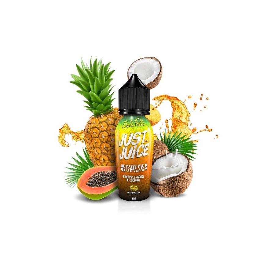 AROMA PINEAPPLE PAPAYA COCONUT 20ML LONGFILL JUST JUICE
