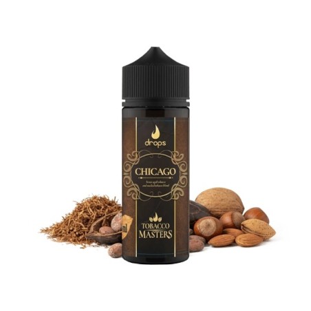 DROPS TOBACCO MASTER CHICAGO 12ML/120ML LONGFILL